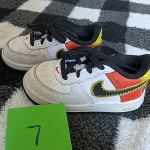 Nike Kids' White and Black Sneakers